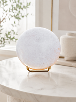 Cargar imagen en el visor de galería, Disco Pulido de Selenita Natural 14 cm
