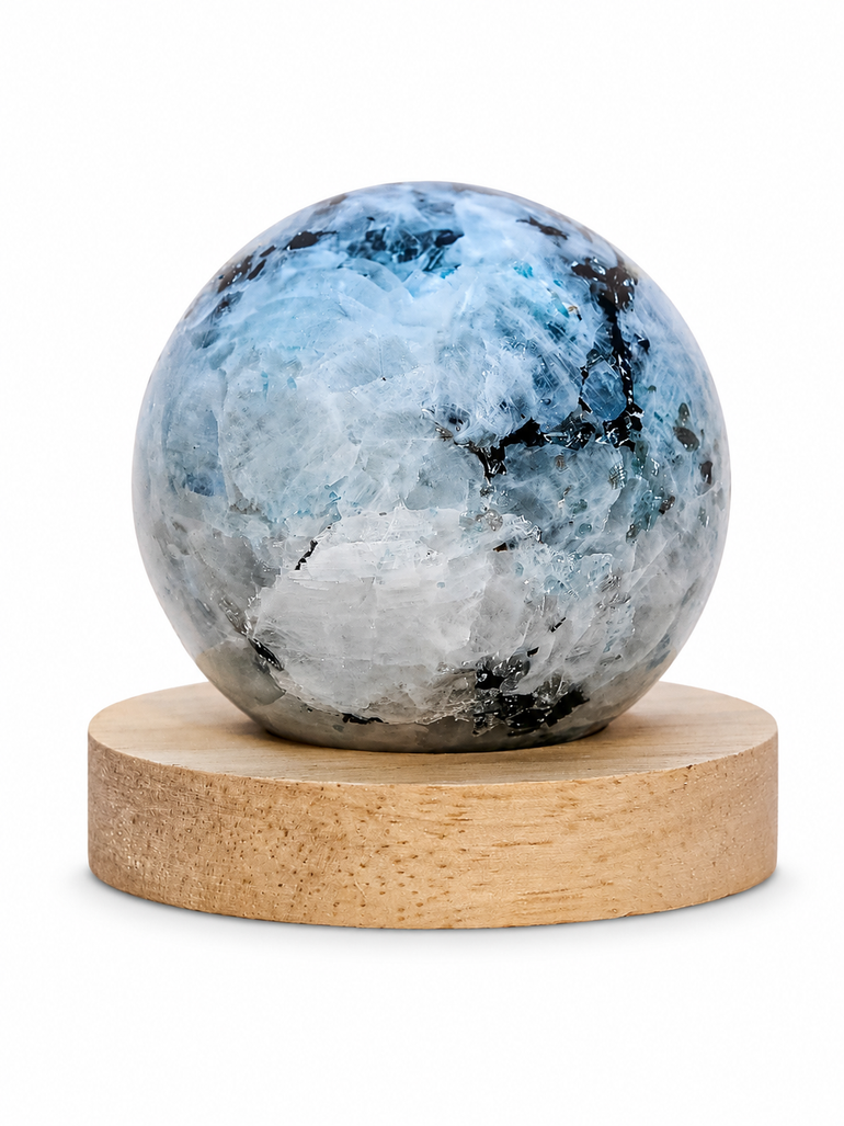 Esfera de Piedra Luna Natural · 0,24 kg