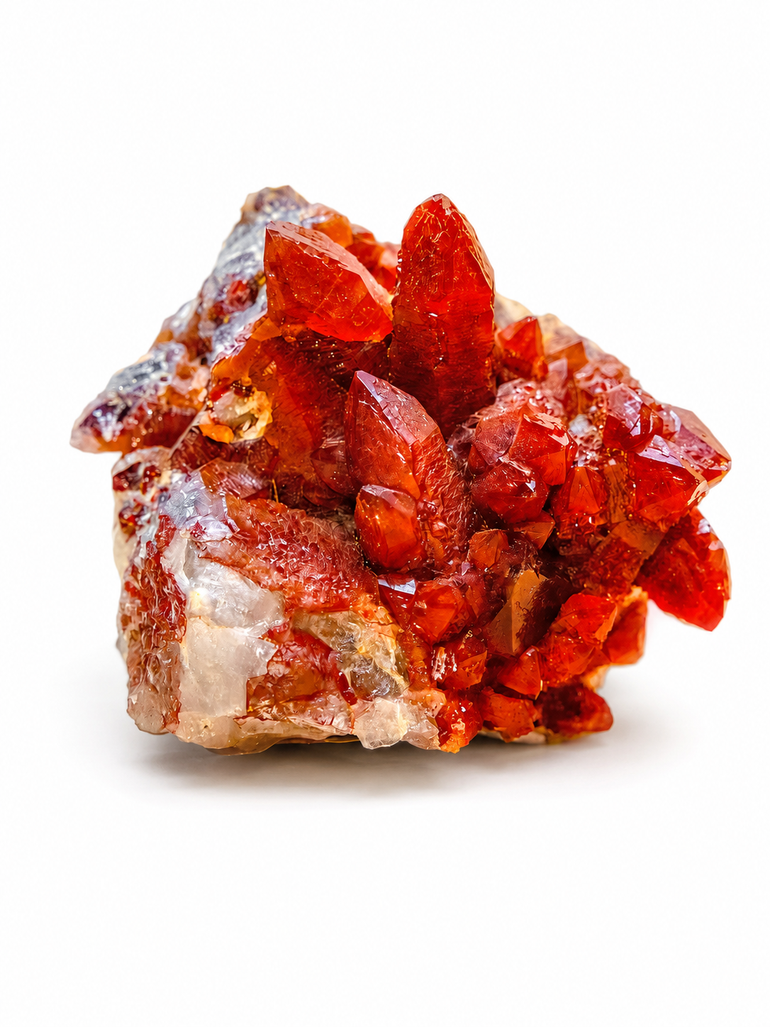 Drusa de Cuarzo Hematoide Natural · 1,266 kg