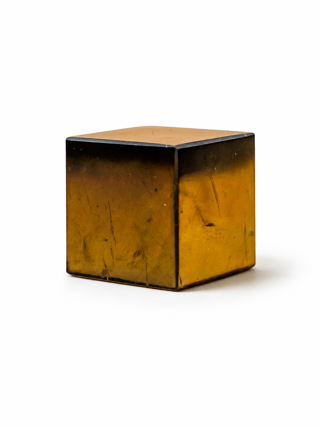 Cubo de shungita natural pulida