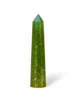 Cargar imagen en el visor de galería, Punta de Aventurina Verde Natural Pulida Generador
