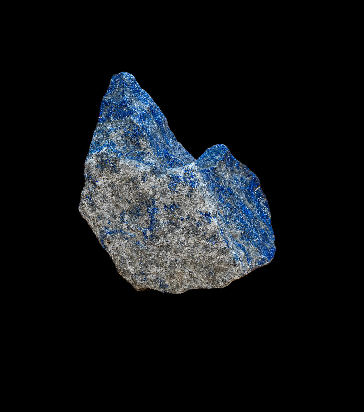 Lapislázuli masivo sin pulir   pieza decorativa natural de prismática