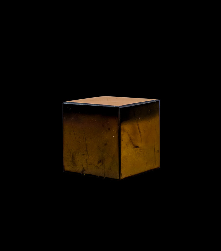 Cubo de Shungita Natural Pulida